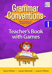 Grammar Conventions - Teacher's Book with Games: Year 1