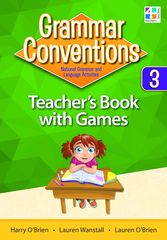 Grammar Conventions - Teacher's Book with Games: Year 3