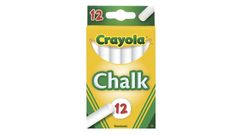 Crayola Chalk White 12 Pack