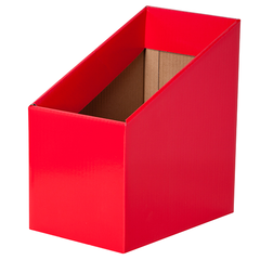 BOOK BOX PK 5 RED 170W X250D X 280H X 170HF 653341530424