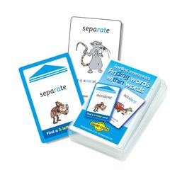 Smart Chute Cards - Finding Words within Words - Spelling Mnemonics
