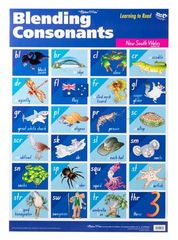 Chart Blending Consonants - NSW  9781920926274