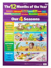 Chart Months of Year &amp; Seasons  9781920926403