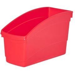 Plastic Book and Storage Tubs