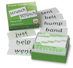 Flash Cards Letters &amp; Sounds Phase 4 9421002412348