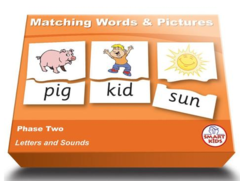 Matching Words &amp; Pictures Phase 2 9421002412393
