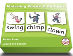 Matching Words &amp; Picture Phase 4 9421002412416