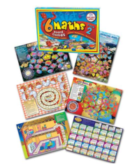 6 Maths Board Games Pack 2 9421002410627