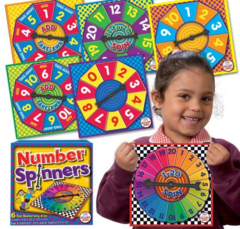 Number Spinners Box 6 Styles 9421002411938