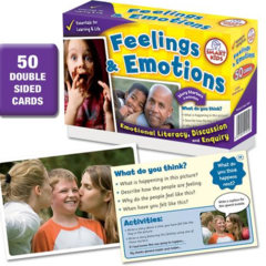 Feelings &amp; Emotions Cards Pk 50 9421002419156