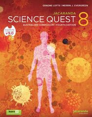 Jacaranda Science Quest 8 AC 4e learnON + Print