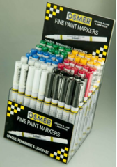 Paint Marker Osmer Black Fine Tip 1.5mm Line *Each* 9313023015014