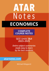ATAR Notes QCE Economics 3&4 Complete Course Notes