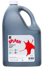 Splash Paint 5L Licorice Black  9314289011802