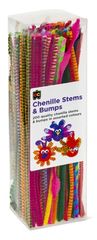 Chenille Stems and Bumps Asst Cols Packet 200 9314289032708