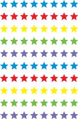 Stars (5 Colours)- Dynamic Stars Stickers (Pack of 700)