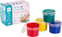 First Creations Finger Paint Set of 4 9314289034153