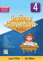 Grammar Conventions Book 4 4e
