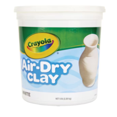 Air Dry Clay 2.26kg Crayola White