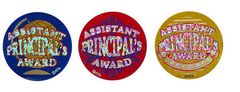 Stickers - Assistant Principals Award Foil Glitz - Pk 72 HA101