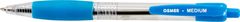 Pen Ballpoint Retractable Pk 12 Medium Blue Osmer with Rubber Grip OS82 9313023012822