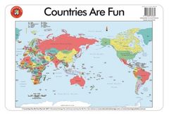 Placemat Countries Are Fun  9314289032364