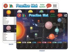 Practise Mat - Solar System 9314289032616