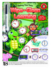 Wipe Clean Learning Telling the Time