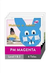 PM Plus Non-Fiction Magenta Level 1-2 Pack (6 titles)