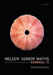 Nelson Senior Maths General 12 Solutions DVD