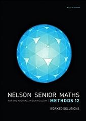 Nelson Senior Maths Methods 12 Solutions DVD
