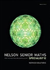 Nelson Senior Maths Specialist 12 Solutions DVD