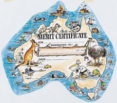 Certificates - Australia  - Pk 200 MC364