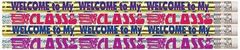 Pencils - Welcome To My Class  - Pk 100 MP424A