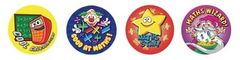 Stickers - Maths Star - Pk 96 MS035