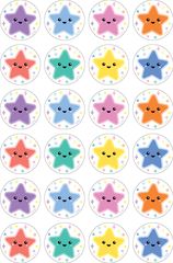 Happy Stars - Merit Stickers (Pack of 96)