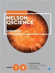 Nelson QScience Chemistry Units 1 & 2 Student Book with 4 Access Codes