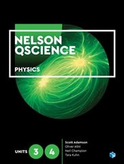 Nelson QScience Physics Units 3 & 4 Student Book with 4 Access Codes