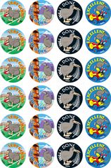 Kiwi Fun - Merit Stickers