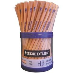 Lead Pencil Hb Cup 100 Staedtler Natural 9310277130319
