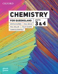 Chemistry for Queensland Units 3 &amp; 4 Student book + obook assess 9780190313449