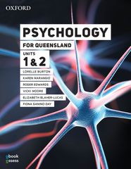 Psychology for Queensland Units 1 & 2 Student book + obook assess