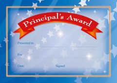 Certificates - Principal Banner  - Pk 35 PC331