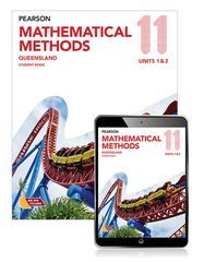 Pearson Mathematical Methods Queensland 11 Student Book with Reader+