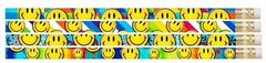 Pencils - Smiley Sensations  - Pack of 10