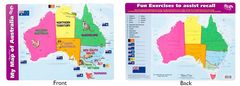 Placemat My Map of Australia  9781921757112