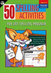 50 Spelling Activities Ages 8 - 12 9781864003437