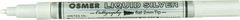 Paint Calligraphy Marker Osmer Liquid Silver 2mm Square Tip  *Each* 9313023270017