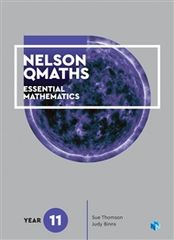 Nelson QMaths 11 Mathematics Essential Student Book 9780170412650