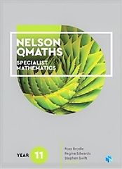 Nelson QMaths 11 Mathematics Specialist Student Book with 4 Access Codes